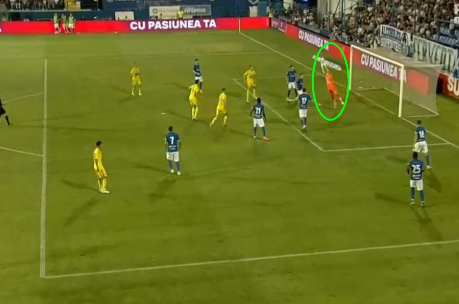 FOTO: Captură TV @Pro Arena Budescu, sclipitor în drumul „Regelui” spre grupele Conference League » Farul revine fantastic cu HJK și e la 90 de minute de istorie