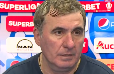 Hagi a venit la conferință cu un mare reproș pentru jucătorii lui: „De-asta sunt supărat”
