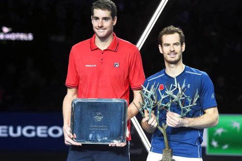 John Isner și una dintre cele mai importante finale jucate, cea de la Paris-Bercy, în 2016 / Sursă foto: Imago Images