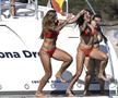 Vedetele Spaniei de la Cupa Mondială de fotbal feminin se distrează pe iaht. Foto: Hepta