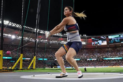 Bianca Ghelber în finala de la Budapesta Foto Guliver/GettyImages