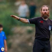 Alexandru Tudor, fostul mare arbitru internațional. Foto: Facebook/ @Academia Germană de Fotbal