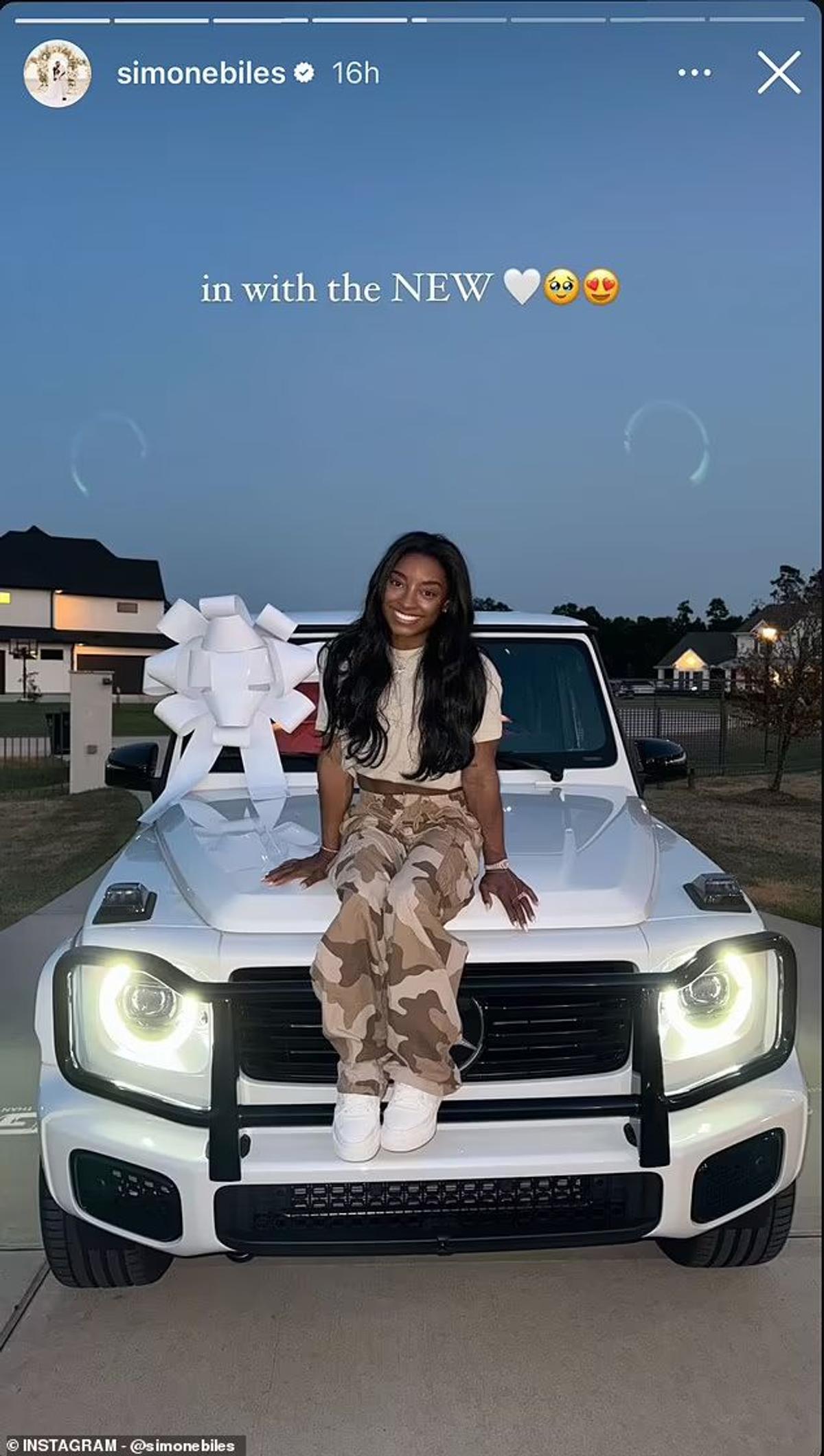 Simone Biles - casă