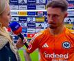 Gafă monumentală a jurnalistei în direct la TV » Jucătorul a vrut să plece în timpul interviului: „În caz că nu știai...”