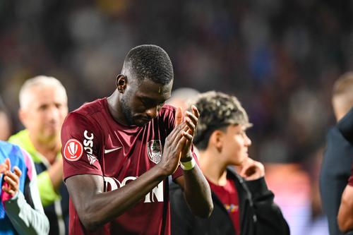 Sheriff Sinyan a rămas în Suedia după Hacken – CFR Cluj // FOTO: Imago