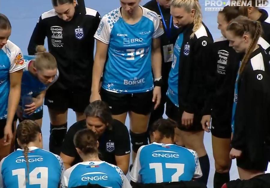 CSM București - Gloria Bistrița, finală EPICĂ în Supercupa României la handbal feminin » 4 reprize de prelungiri, 79 de goluri marcate!