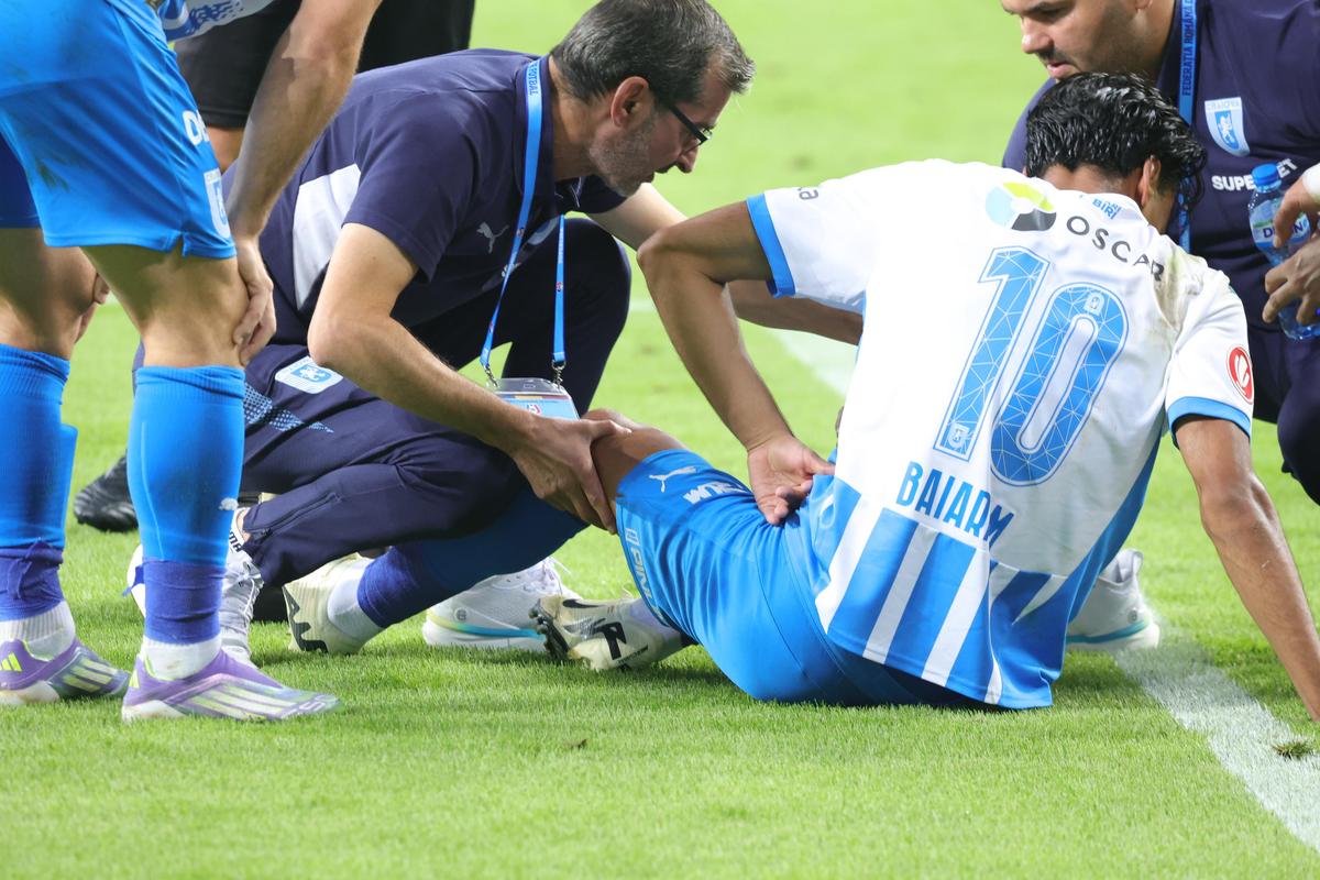 Accidentarea lui Baiaram în Craiova - Petrolul
