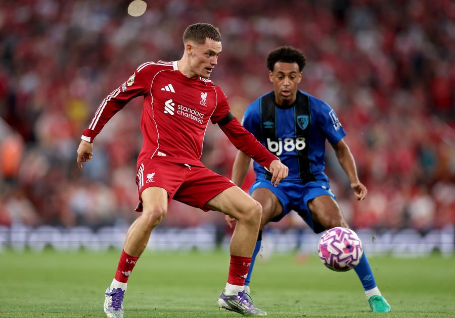 Transferul lui Florian Wirtz la Liverpool (aici în meciul cu Bournemouth, scor 4-2), e al doilea cel mai scump din această vară / FOTO: Getty Images Liverpool, a doua cea mai tare campanie de transferuri din istorie! + TOP 10 achiziții în Europa