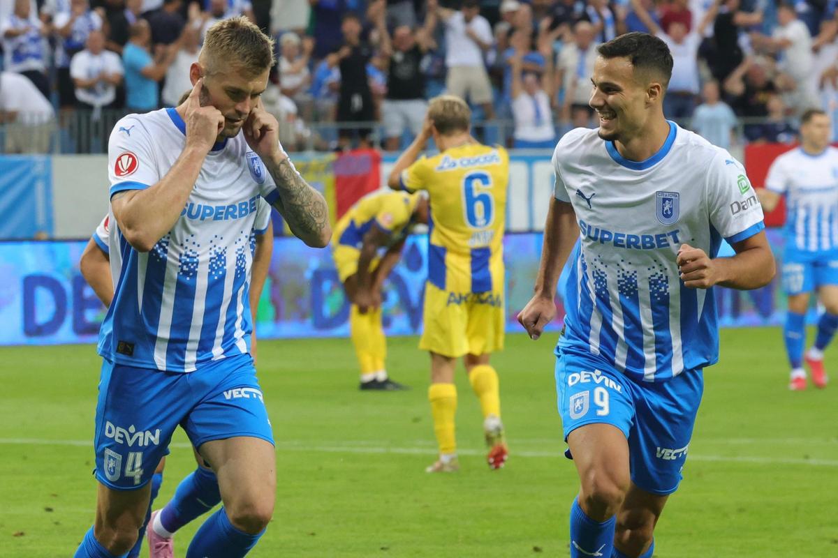 Universitatea Craiova, test reușit cu Petrolul, înaintea returului cu Bașakșehir » Oltenii se desprind în fruntea Superligii