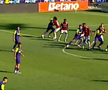 Faze scandaloase în Oțelul - CFR Cluj » Și-au lovit adversarii cu pumnii și picioarele