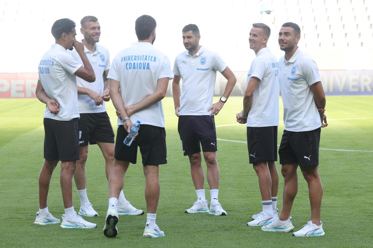 Universitatea Craiova - Petrolul, imagini dinaintea partidei
