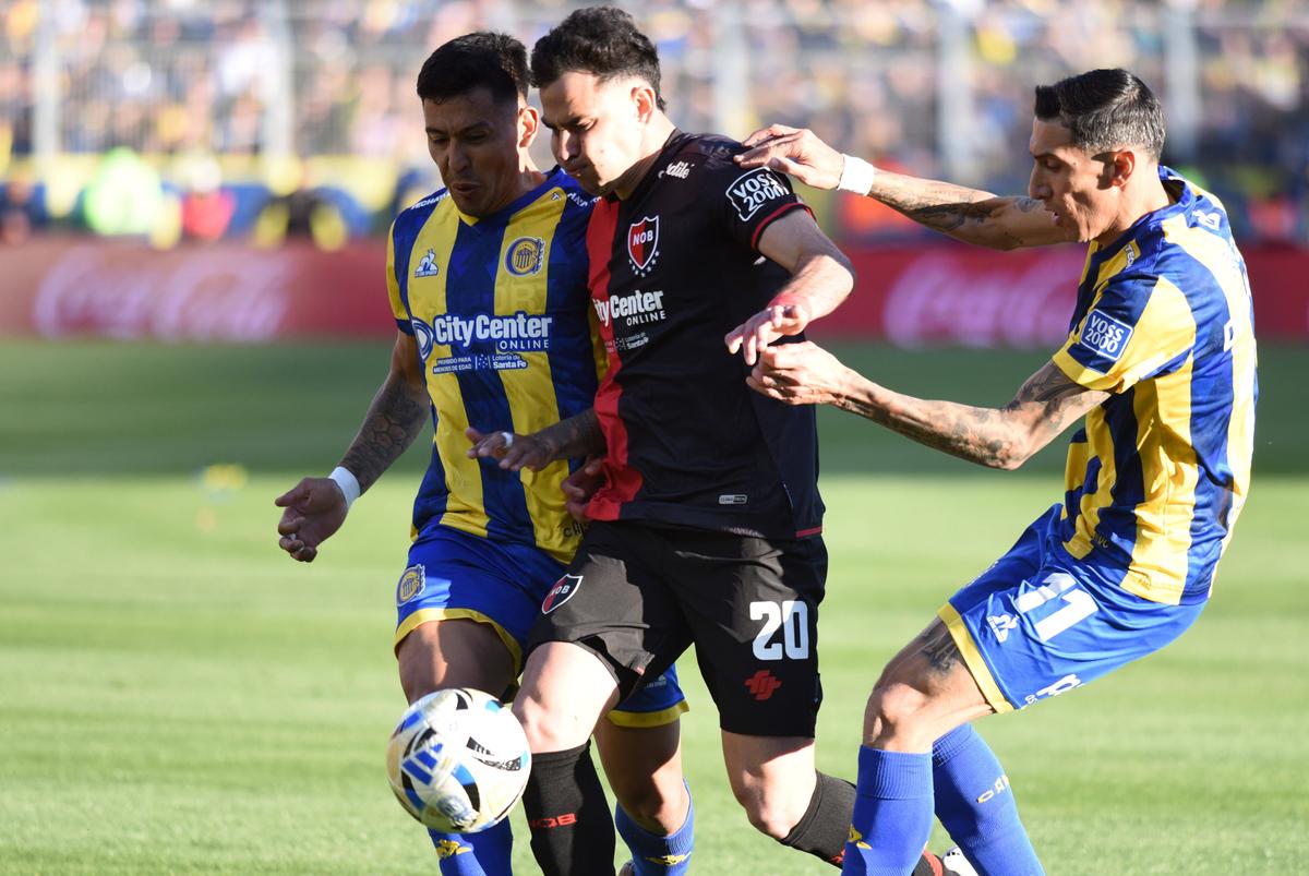 Cristian Fabbiani, fostul atacant de la CFR Cluj, învins de un gol genial al lui Angel Di Maria » Atmosferă de vis în Rosario -  Newells Old Boys