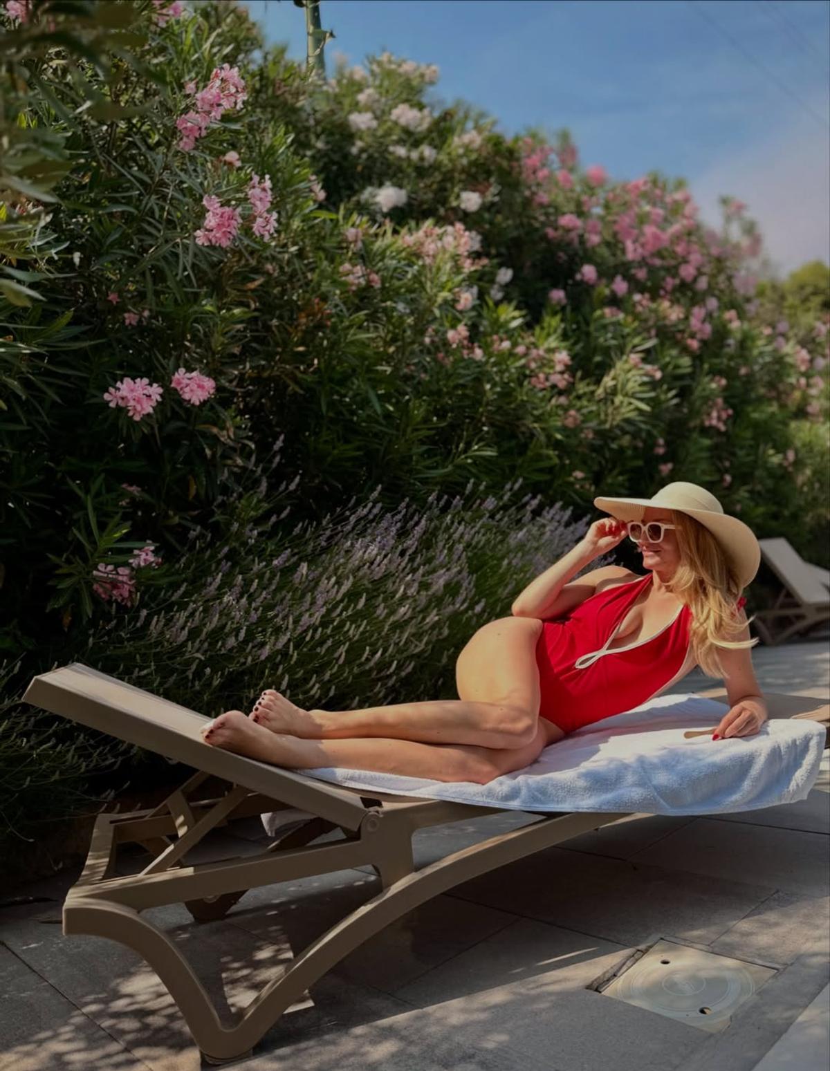 Katharina Kleinfeldt, reportera Sky Germania. Foto: Instagram