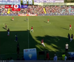 Faze scandaloase în Oțelul - CFR Cluj » Și-au lovit adversarii cu pumnii și picioarele