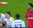 Fază controversată în FCSB - Argeș: Ngezana, iertat de eliminare? » „Foarfecă” direct în capul unui adversar, care a fost schimbat înainte de pauză