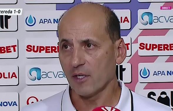 Comentariile lui Istvan Szabo, rămas pe ultimul loc în Superligă