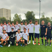 Leonardo Bove s-a pozat cu colegii de la echipa U17 Franco Scarioni 1925 la reunirea lotului / Foto: Instagram