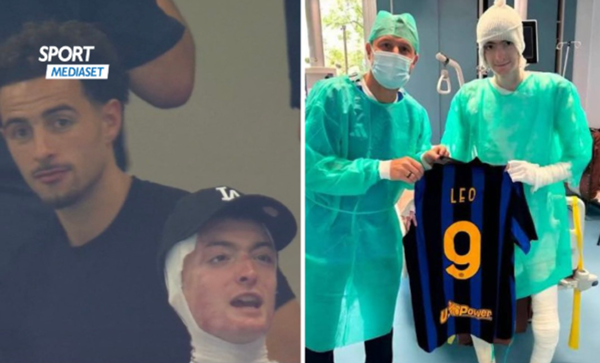 Inter l-a invitat la meciul cu Monza pe fanul nerazzurro supraviețuitor al incendiului de la Crans Montana
