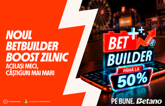 Cote mărite și Bet Builder Boost la meciurile din Liga Campionilor