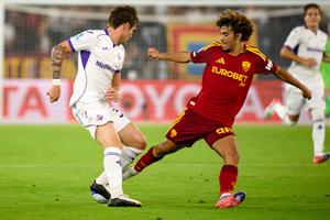 AS Roma - Fiorentina: Radu Drăgușin e titular! Gol SUPERB în prima repriză