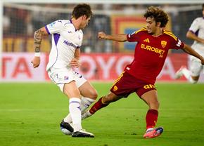 AS Roma - Fiorentina: Radu Drăgușin e titular! Gol SUPERB în prima repriză