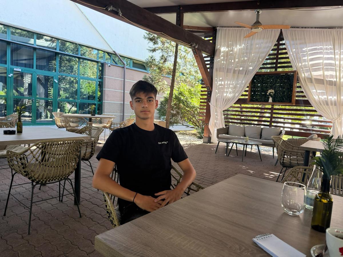 Ianis Doană, primele poze ca fotbalist