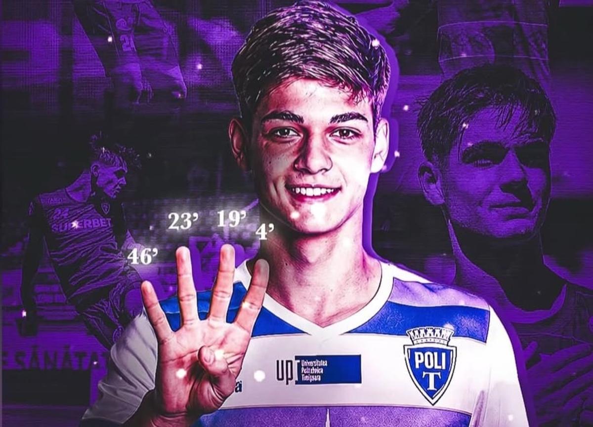 Ianis Doană, primele poze ca fotbalist