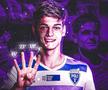 Ianis Doană, primele poze ca fotbalist