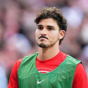 Julian Alvarez, în război cu fanii lui Atletico în primul meci al sezonului / FOTO: GettyImages