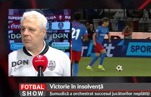 Șumudică explică ce a fost în spatele salutului „Bună seara, domnule Mihai Stoica!”