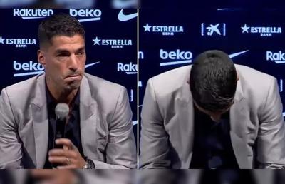 BARCELONA. Emoționant, tulburător! Lacrimile l-au copleșit pe Suarez la conferința de despărțire de Barça: „Mereu în sufletul meu”