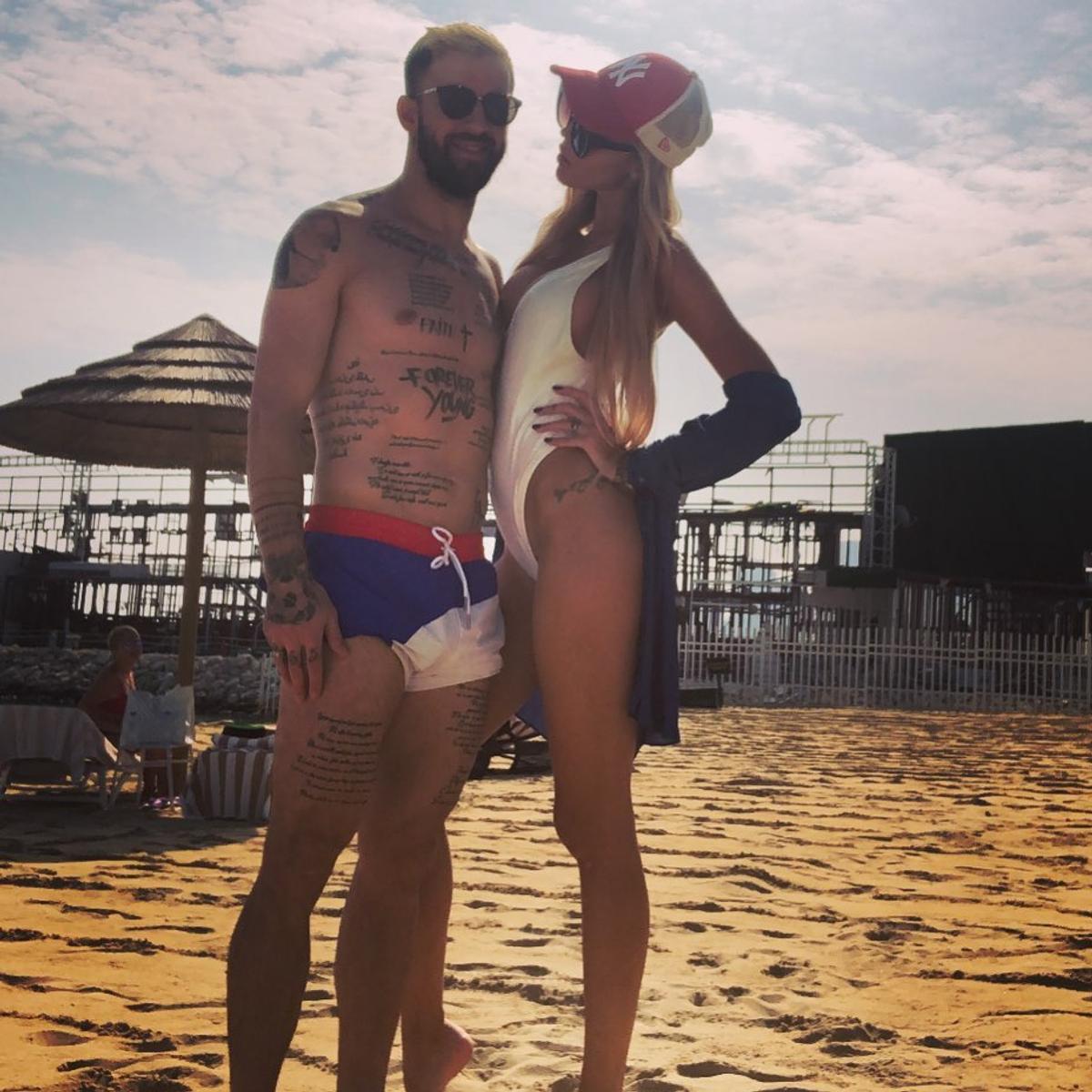 Lena, soția lui Gabi Enache. Foto: Instagram
