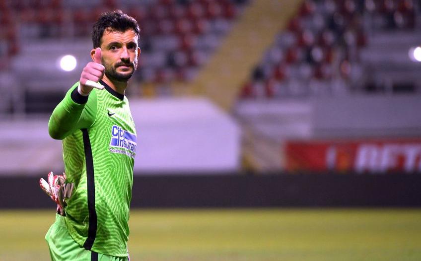 FCSB - Slovan Liberec 0-2. Cătălin Straton (30 de ani) s-a remarcat în meciul din turul 3 preliminar Europa League în mai multe momente.