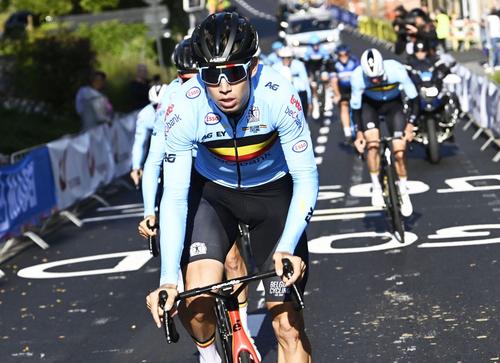 Wout van Aert este favoritul cursei de șosea la Campionatele Mondiale de Ciclism din Flandra de duminică, foto: Imago