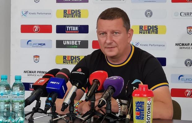 Chirilă, show la conferința de presă, înaintea debutului cu FCSB: „Le voi zice jucătorilor că suntem AC Milan”