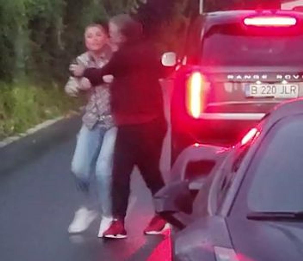Noi imagini cu bătaia dintre Anamaria Prodan și Reghecampf