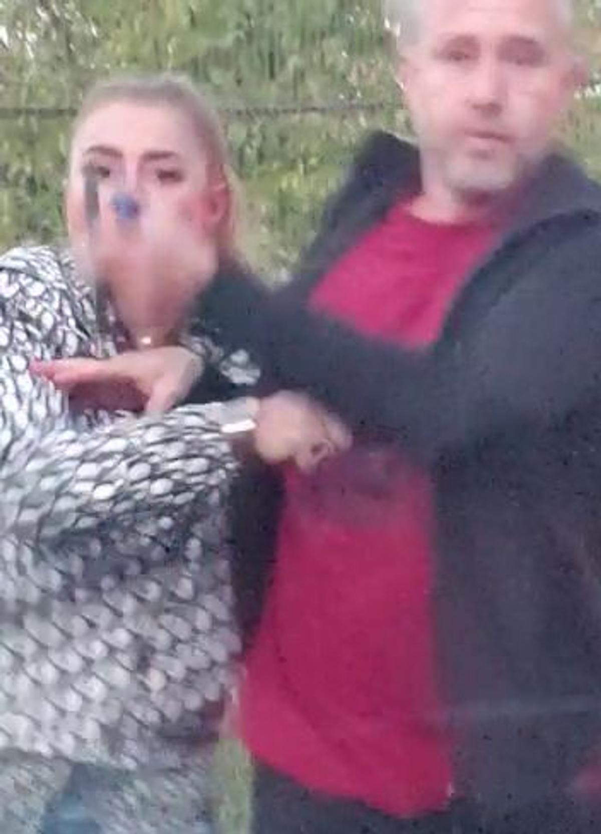 Noi imagini cu bătaia dintre Anamaria Prodan și Reghecampf