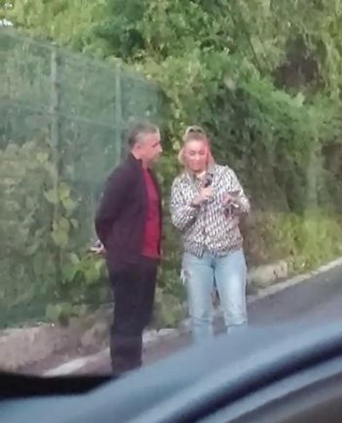 Noi imagini cu bătaia dintre Anamaria Prodan și Reghecampf