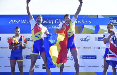 Fantastic: a doua medalie de AUR pentru România la CM de Canotaj! În frunte de la început până la final!