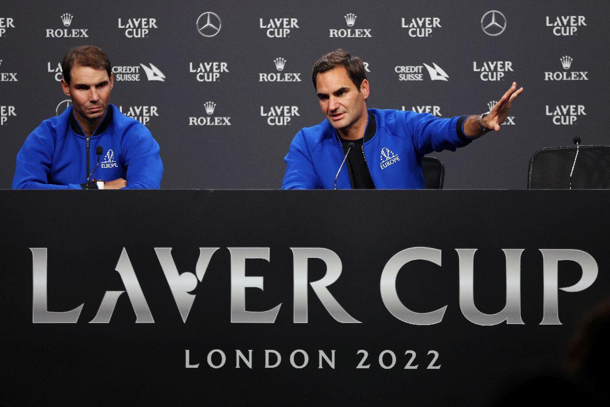 Roger Federer și Rafael Nadal au plâns cot la cot după ultimul meci din cariera elvețianului