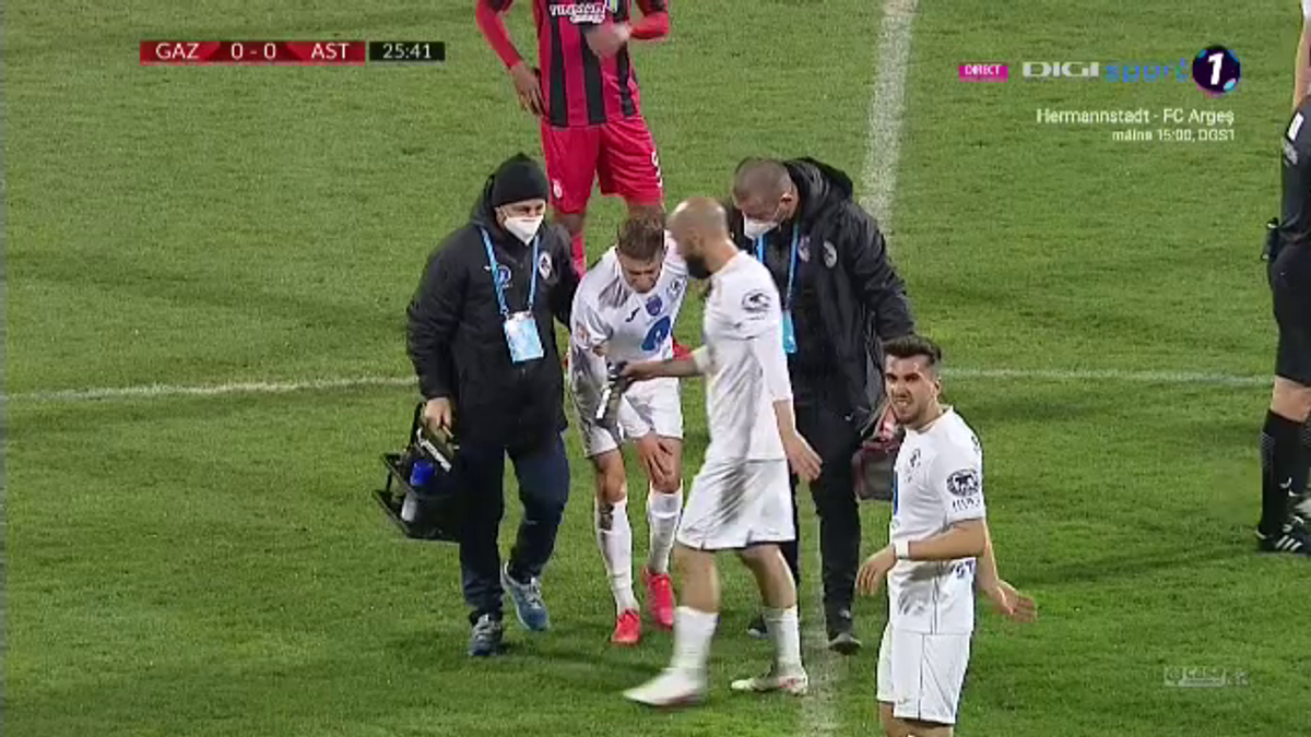 Dragoș Iancu, externat din spital » Prima reacție a fotbalistului de la Hermannstadt