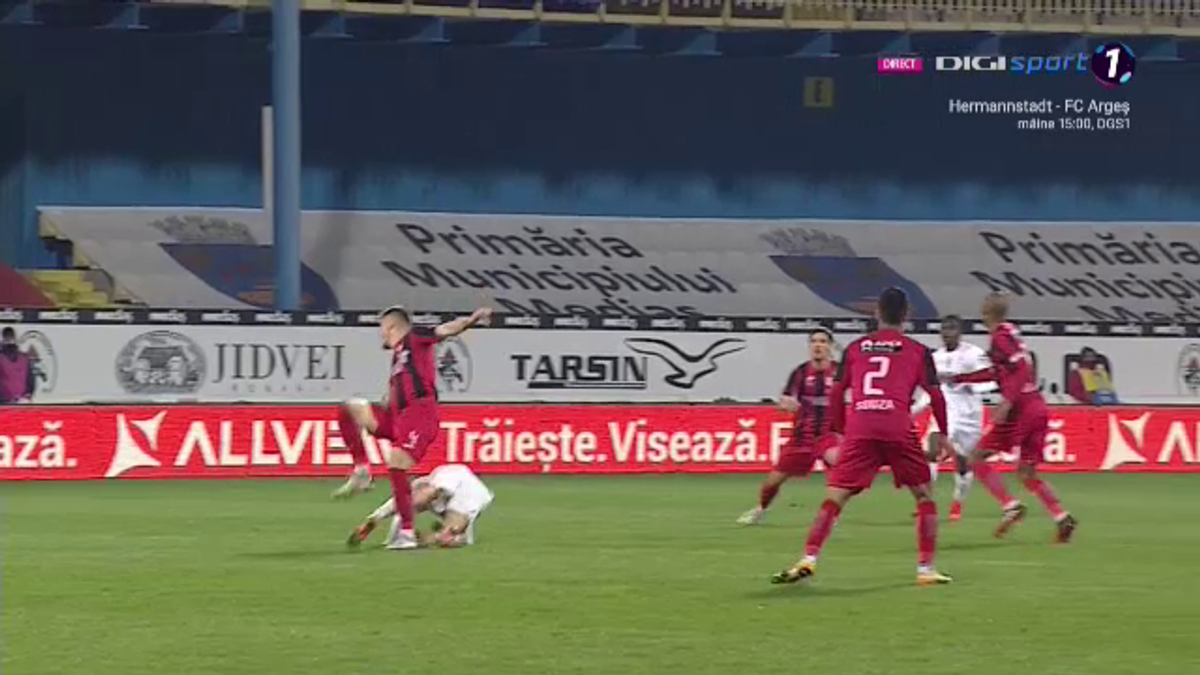Dragoș Iancu, externat din spital » Prima reacție a fotbalistului de la Hermannstadt