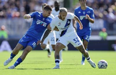 Empoli - Inter 0-1 » Trupa lui Răzvan Marin pierde greu cu Inter: meciul a fost decis de un supergol