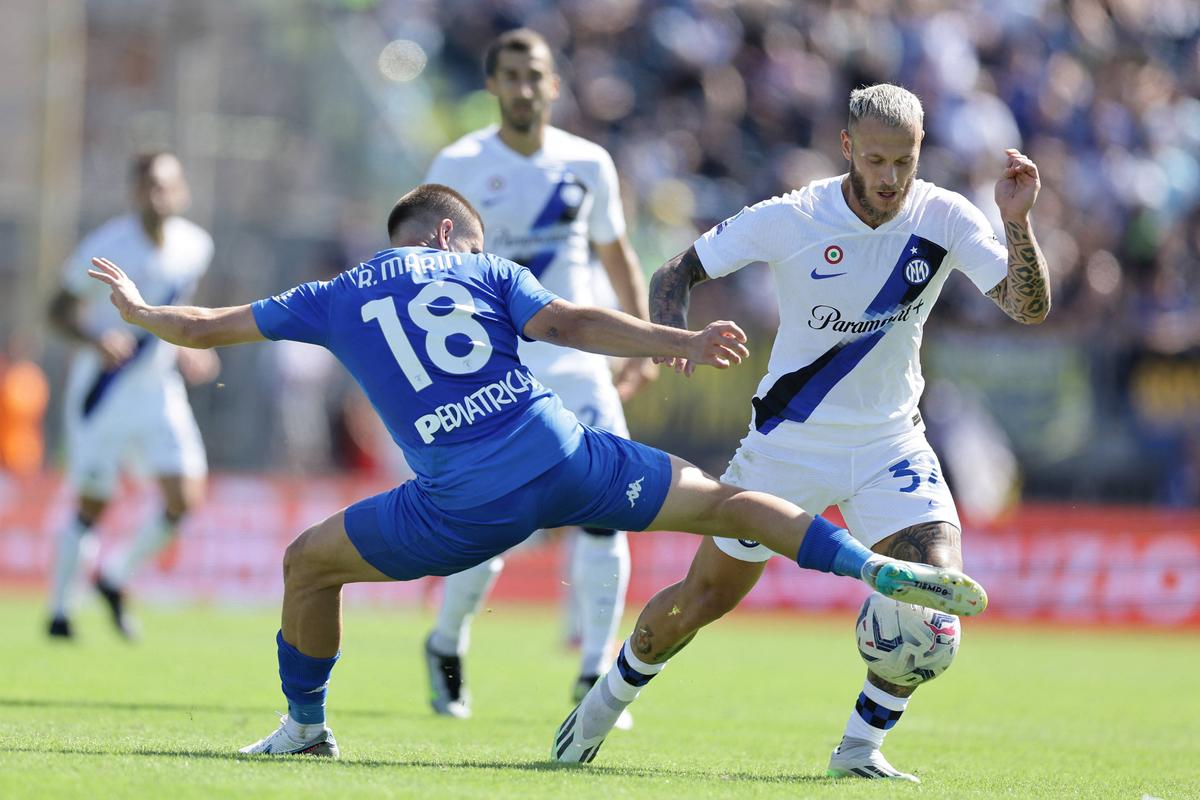 Empoli - Inter 0-1 » Trupa lui Răzvan Marin pierde greu cu Inter: meciul a fost decis de un supergol