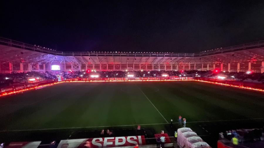 FOTO: Vlad Nedelea (GSP.ro) 7 detalii remarcate de reporterul GSP la Sepsi - FCSB » Cum a fost tratat singurul moment tensionat din tribune + cu cine s-a întreținut MM
