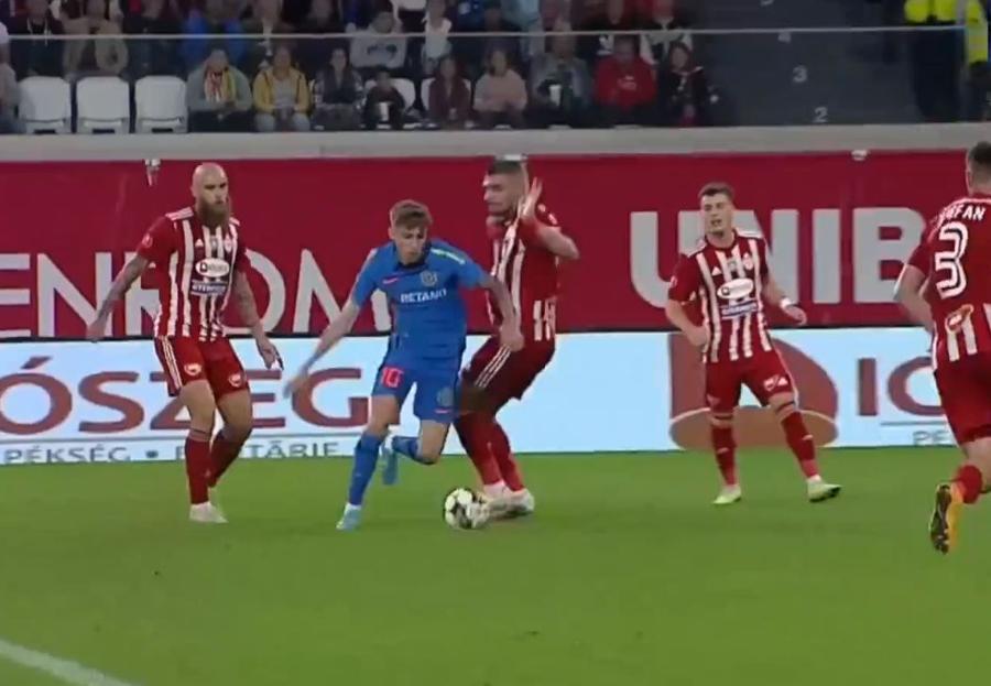 Festivalul de la Sf. Gheorghe » Liderul FCSB a dat o reprezentație pe terenul lui Sepsi, 5-2, cu Olaru MVP. Clasamentul actualizat