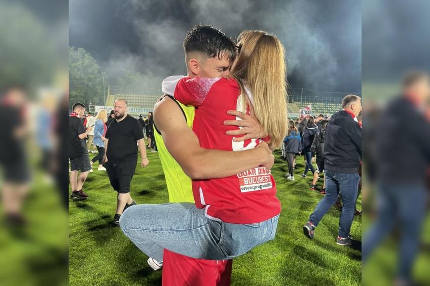 Alexandru Pop, 30 de ani, actualul atacant al celor de la Concordia Chiajna (Liga 2), s-a căsătorit cu Bianca.