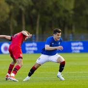 Ianis Hagi, „dublă” pentru Rangers B, foto: X Rangers B & Academy