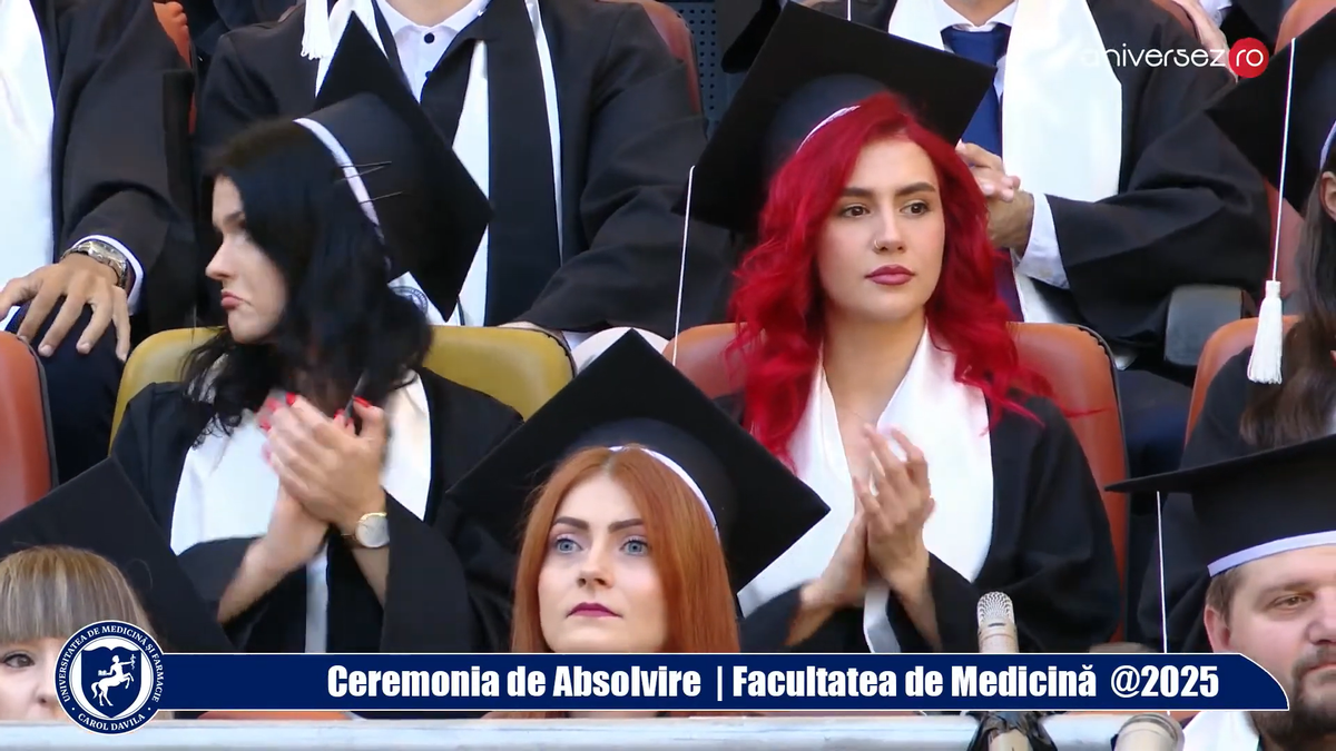 1.500 de viitori medici au sărbătorit pe Arena Națională