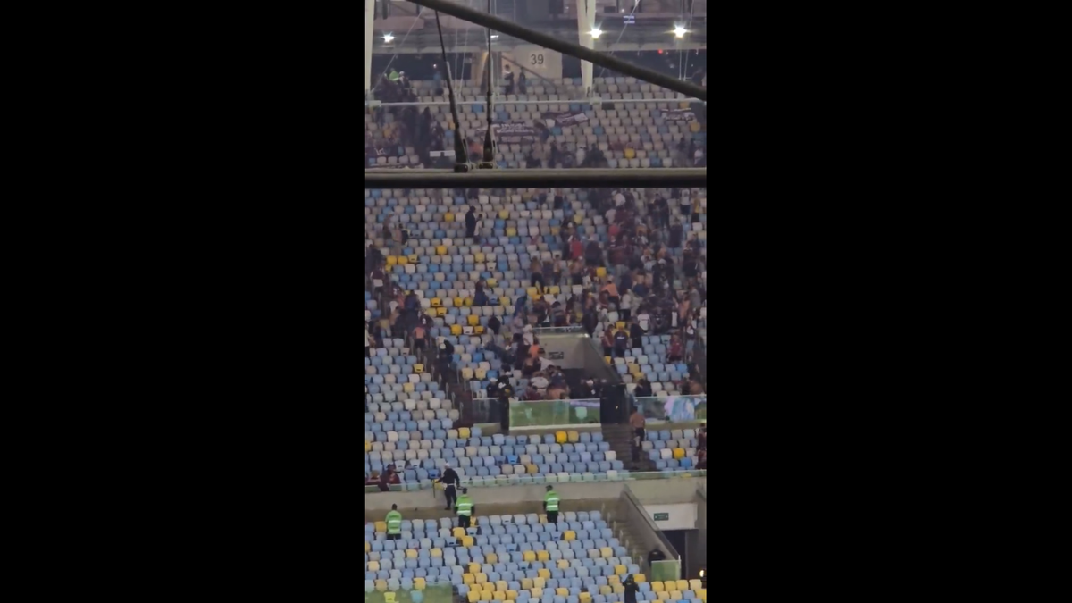 Scene înfiorătoare: bătaie generală în stadion! Suporteri căzuți, sufocați de gazele lacrimogene